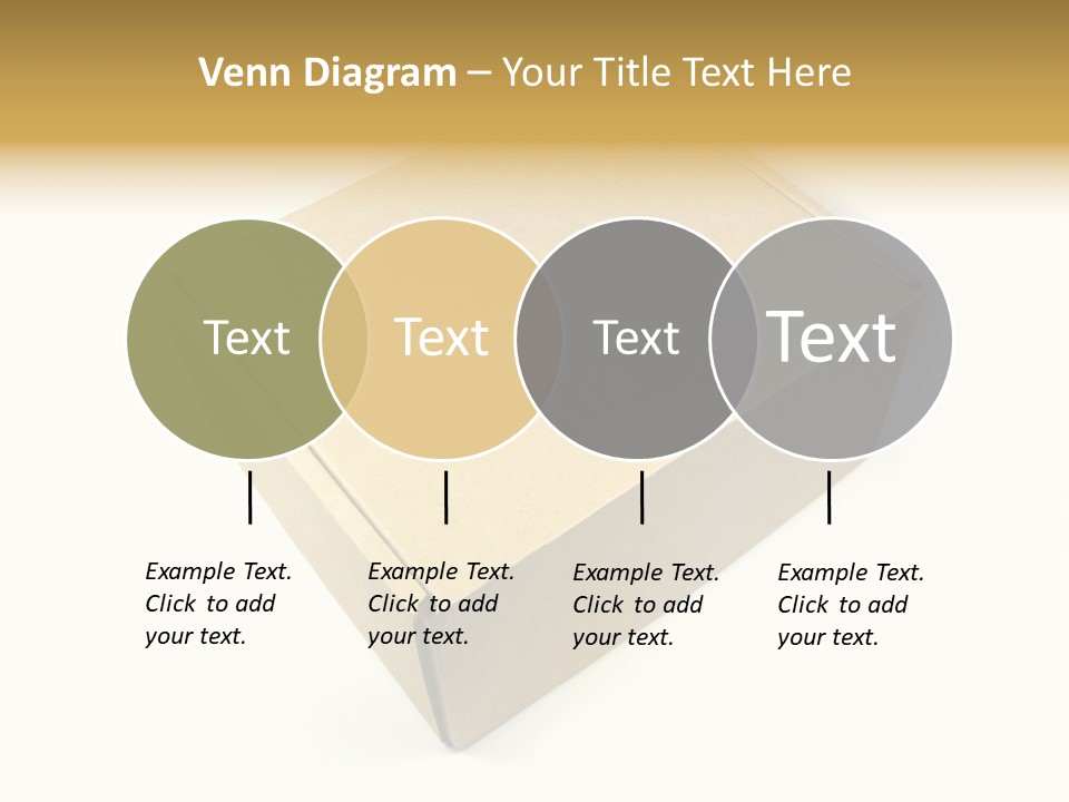 Brown Postage Card PowerPoint Template