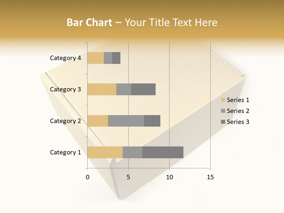Brown Postage Card PowerPoint Template