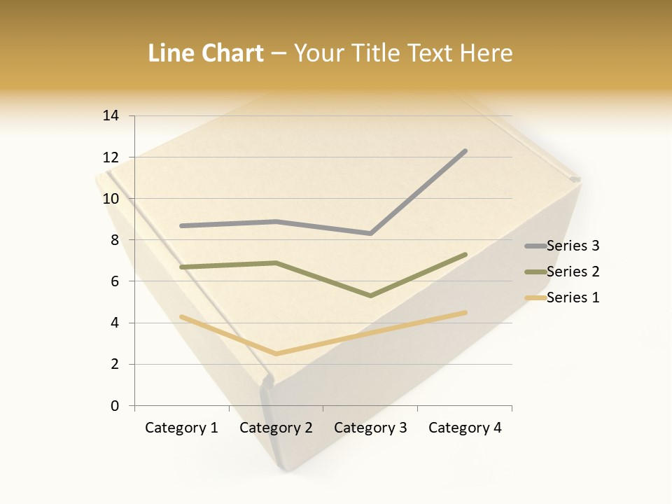 Brown Postage Card PowerPoint Template