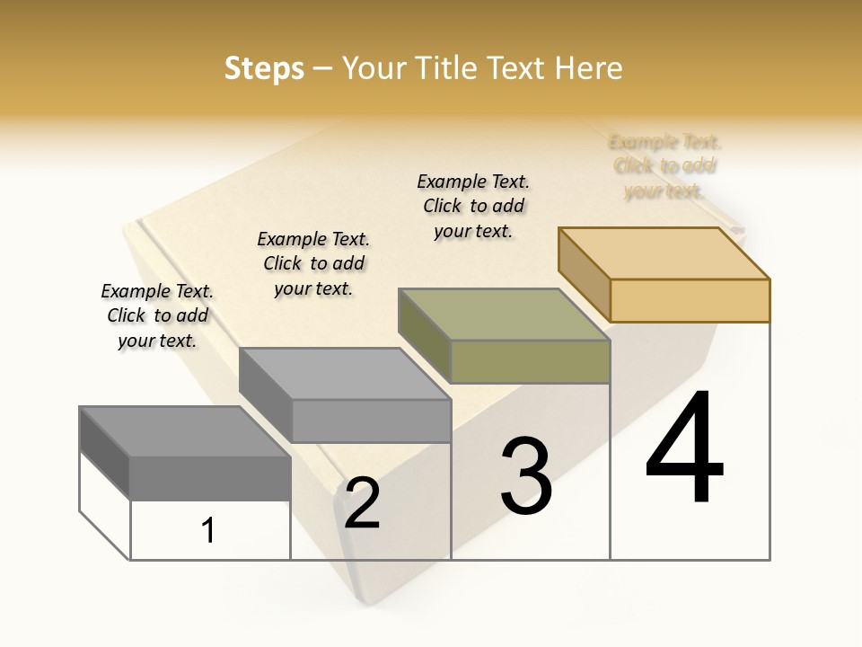 Brown Postage Card PowerPoint Template