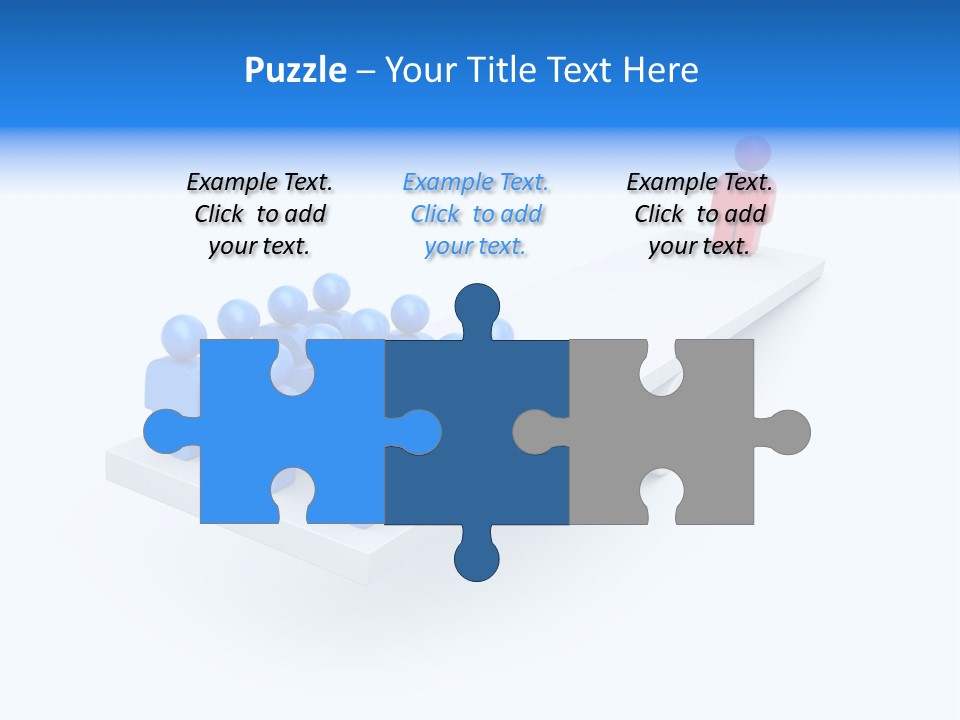 Communication Corporation Head PowerPoint Template