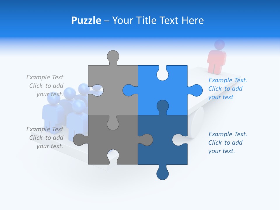 Communication Corporation Head PowerPoint Template
