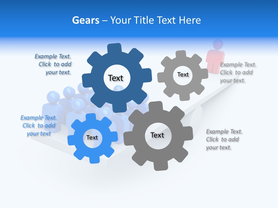 Communication Corporation Head PowerPoint Template