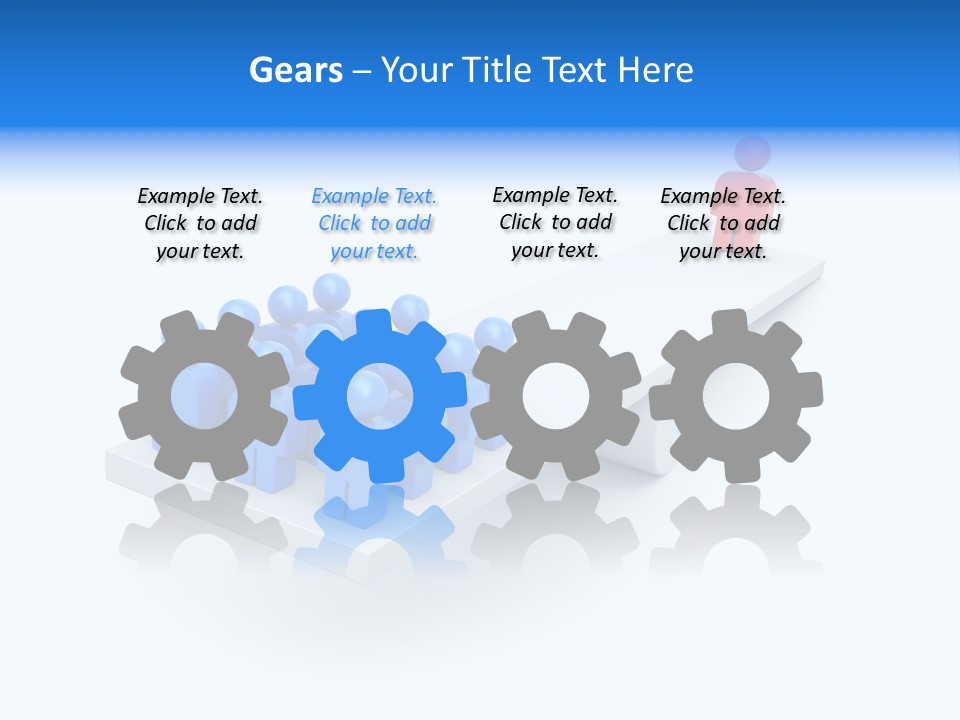 Communication Corporation Head PowerPoint Template