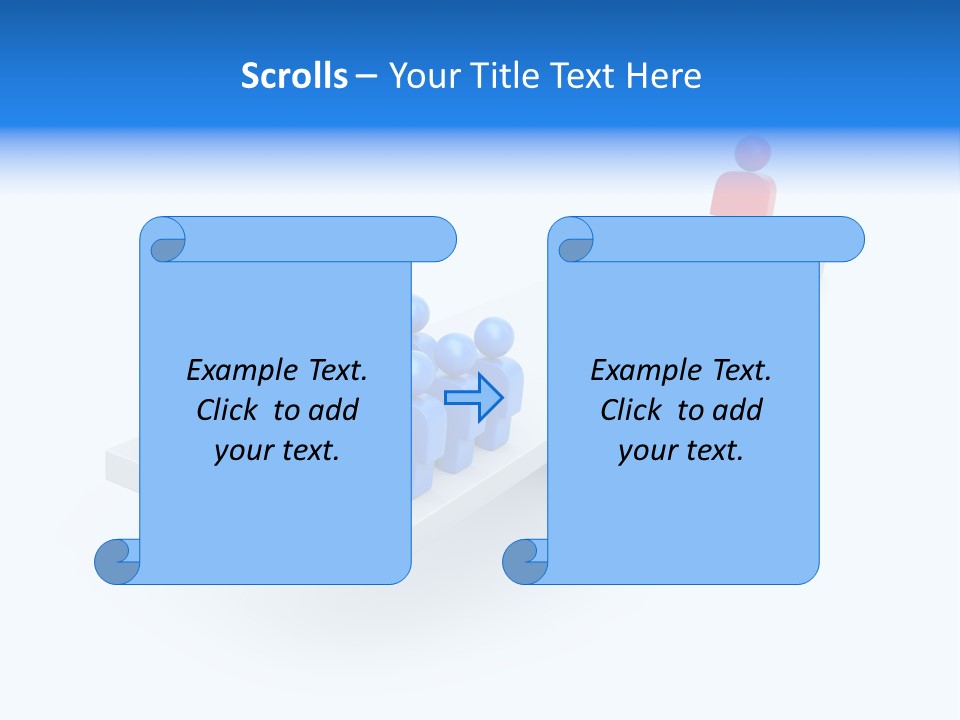 Communication Corporation Head PowerPoint Template