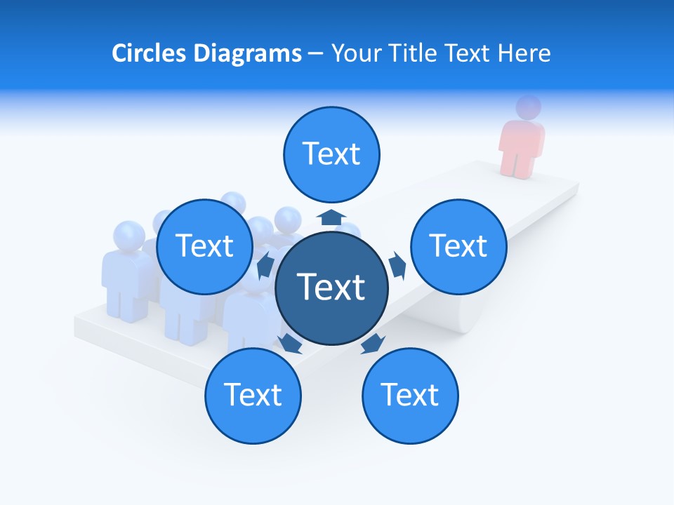 Communication Corporation Head PowerPoint Template