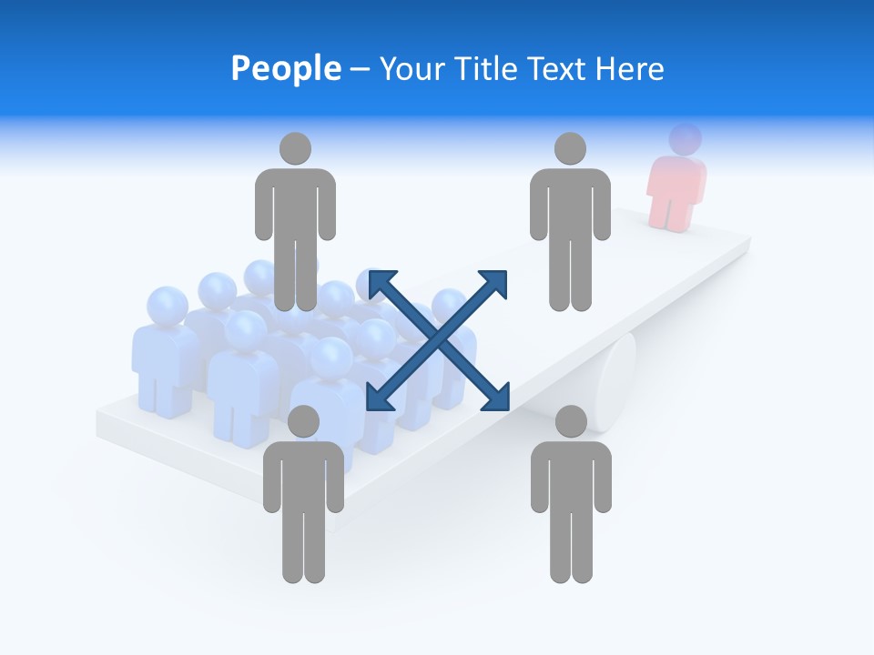 Communication Corporation Head PowerPoint Template