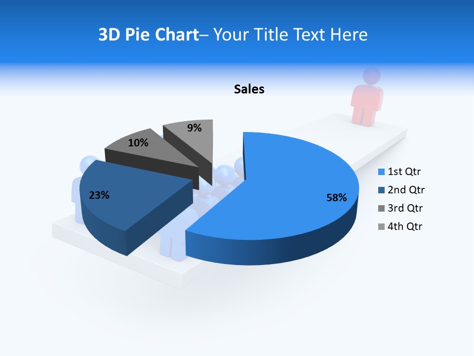 Communication Corporation Head PowerPoint Template