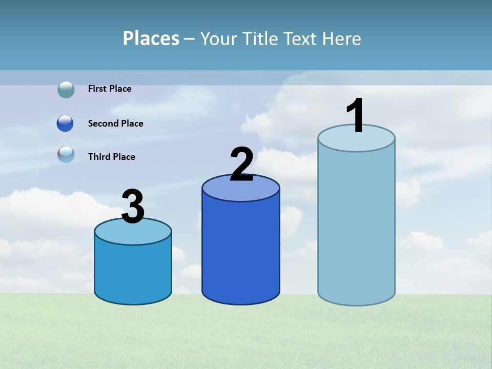 Background Vegetation Grass Land PowerPoint Template