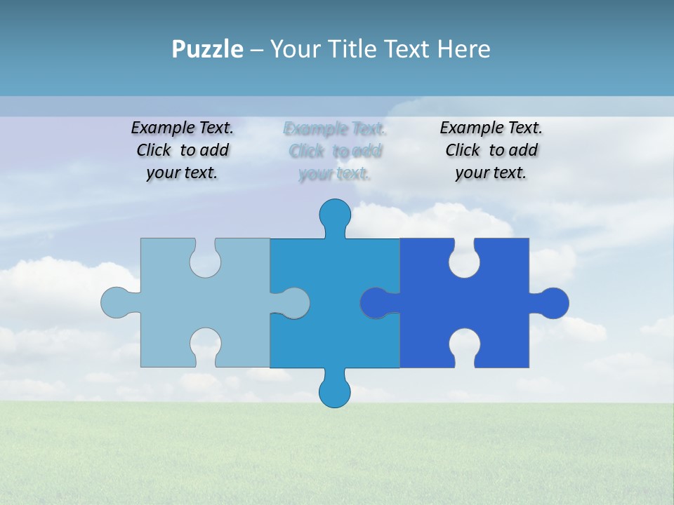 Background Vegetation Grass Land PowerPoint Template