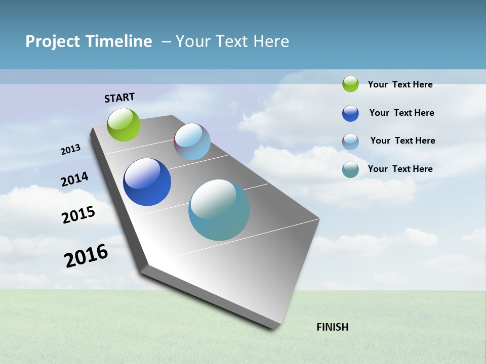 Background Vegetation Grass Land PowerPoint Template
