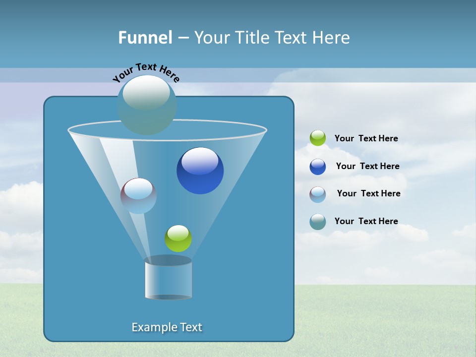Background Vegetation Grass Land PowerPoint Template