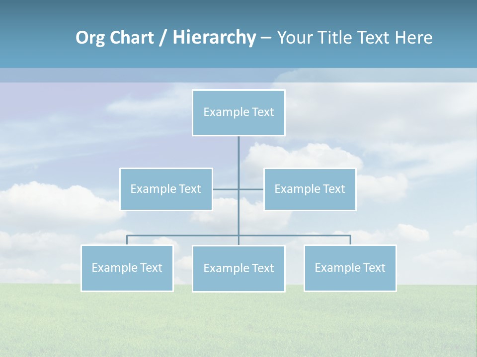 Background Vegetation Grass Land PowerPoint Template