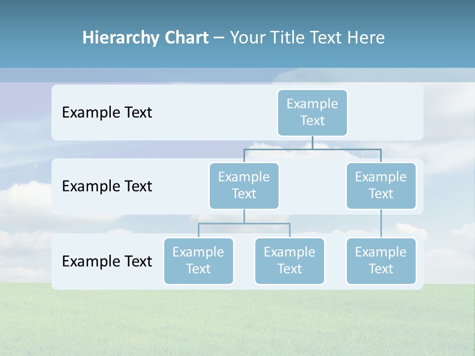 Background Vegetation Grass Land PowerPoint Template