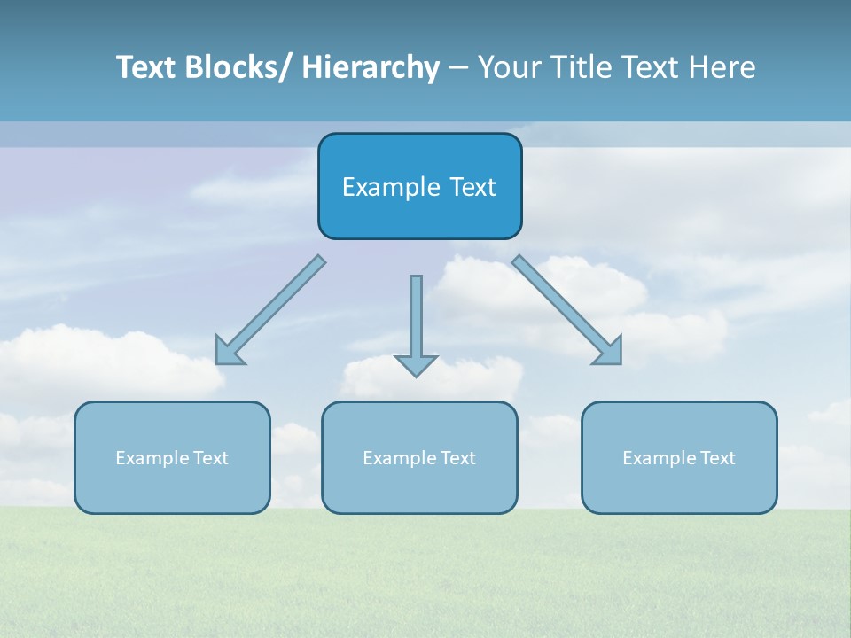 Background Vegetation Grass Land PowerPoint Template