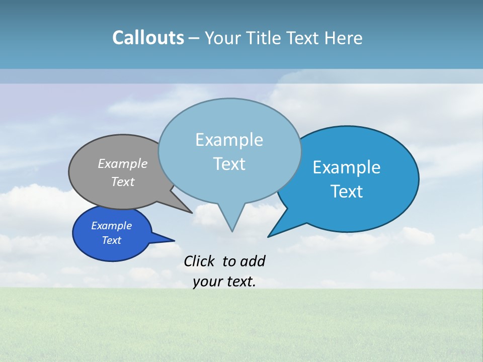 Background Vegetation Grass Land PowerPoint Template