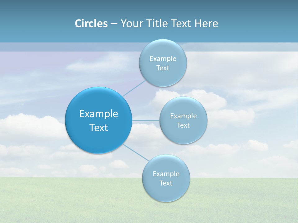 Background Vegetation Grass Land PowerPoint Template