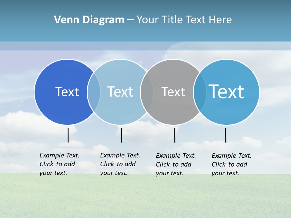 Background Vegetation Grass Land PowerPoint Template