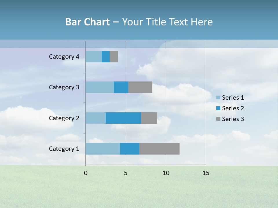 Background Vegetation Grass Land PowerPoint Template