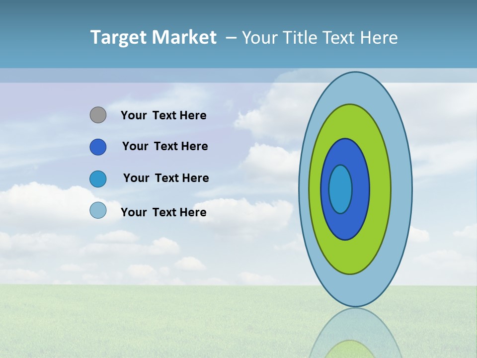 Background Vegetation Grass Land PowerPoint Template