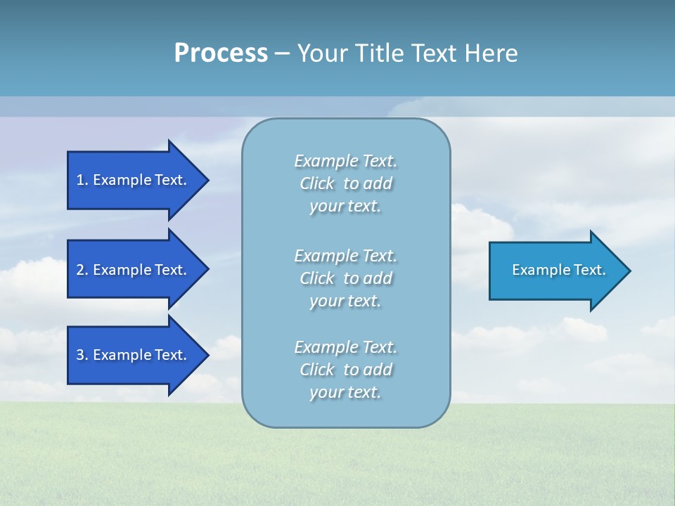 Background Vegetation Grass Land PowerPoint Template
