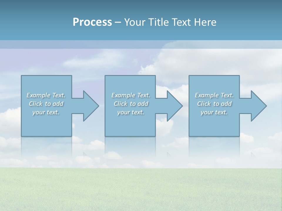 Background Vegetation Grass Land PowerPoint Template