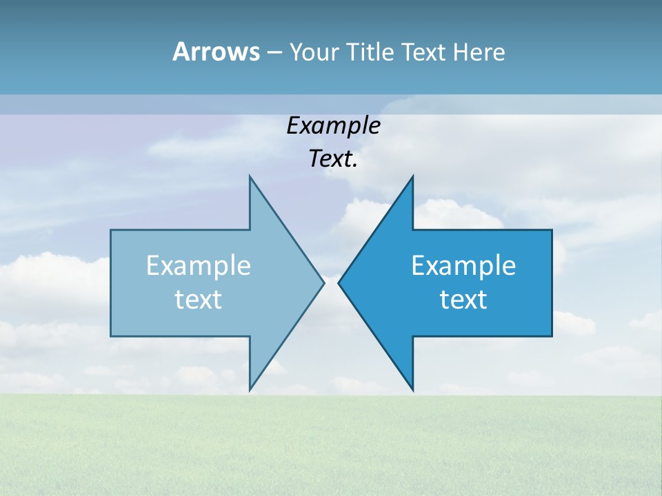 Background Vegetation Grass Land PowerPoint Template