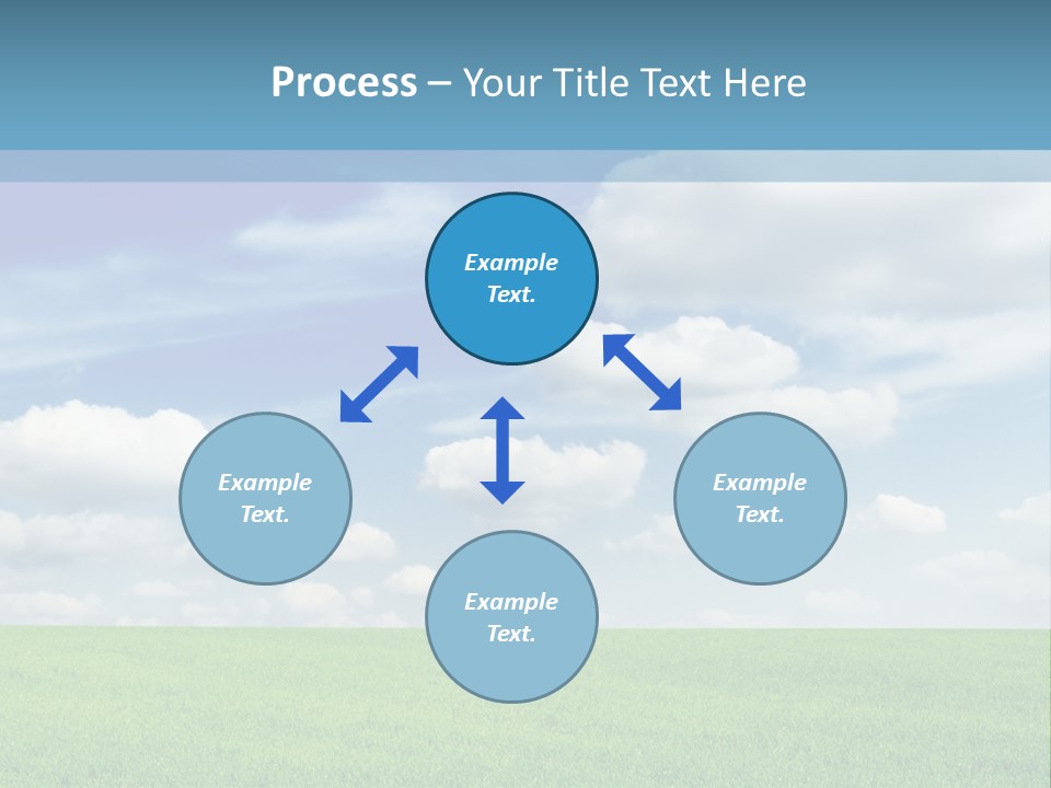 Background Vegetation Grass Land PowerPoint Template