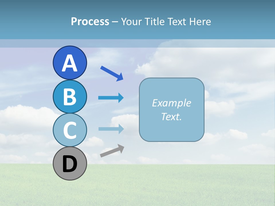 Background Vegetation Grass Land PowerPoint Template
