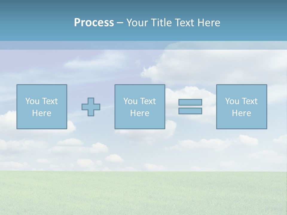 Background Vegetation Grass Land PowerPoint Template