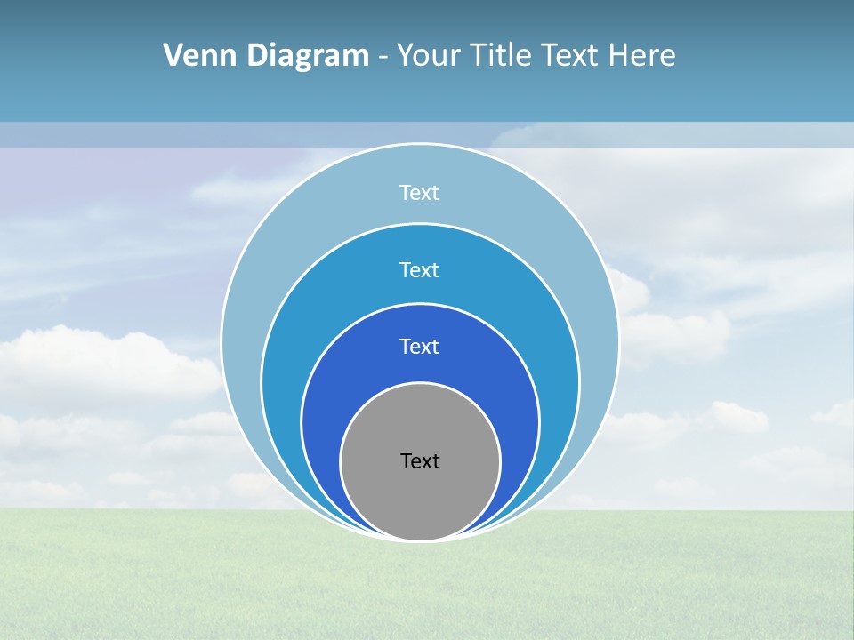 Background Vegetation Grass Land PowerPoint Template