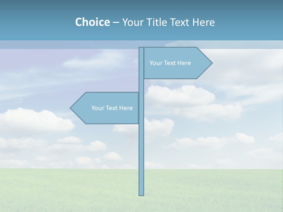 Background Vegetation Grass Land PowerPoint Template