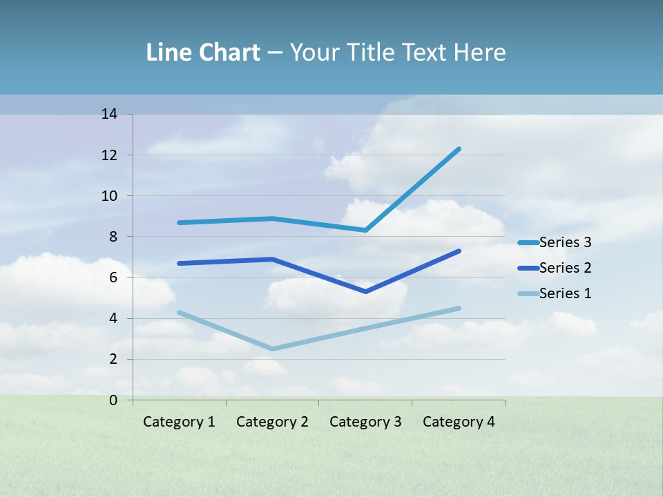 Background Vegetation Grass Land PowerPoint Template