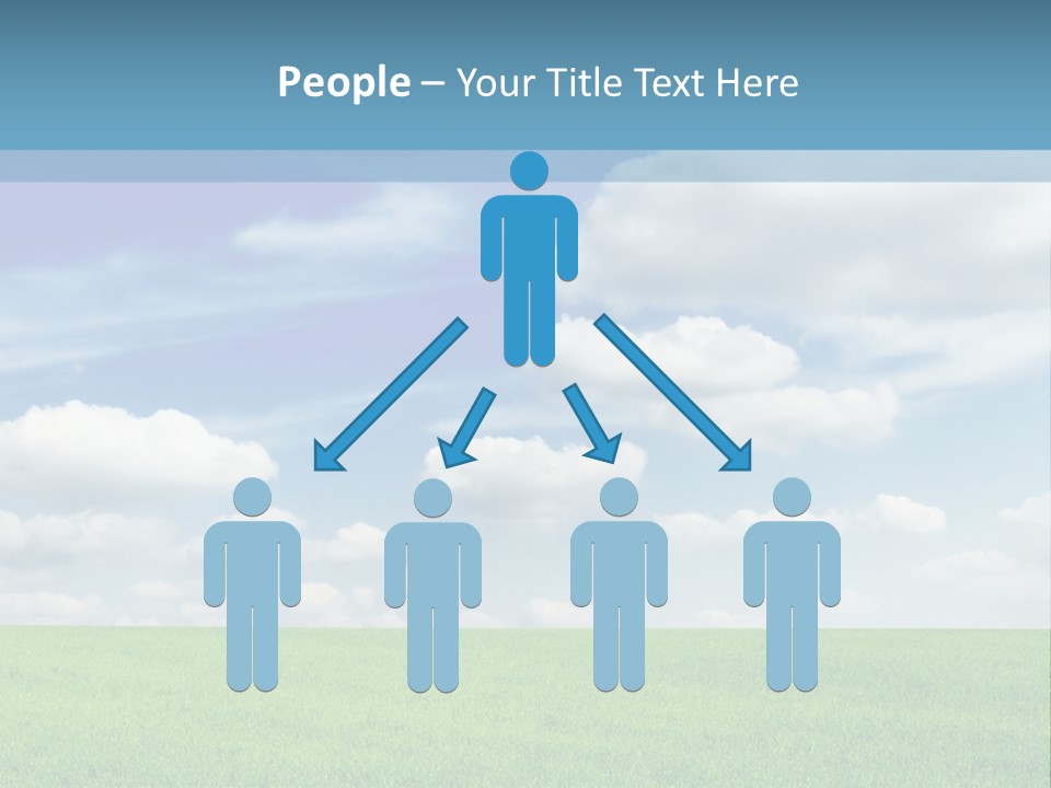 Background Vegetation Grass Land PowerPoint Template