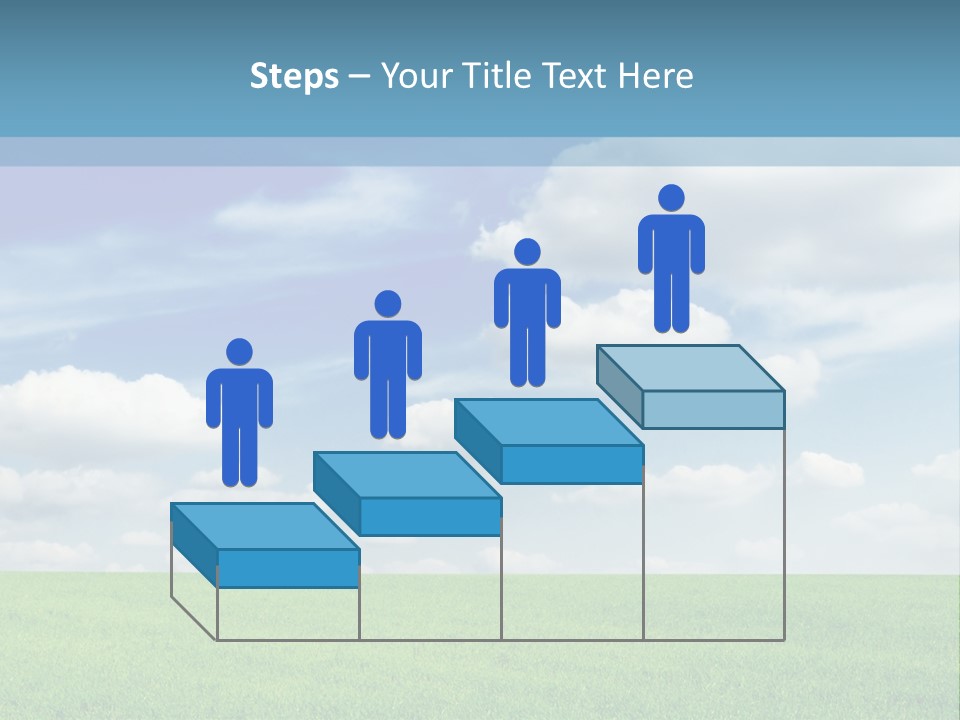 Background Vegetation Grass Land PowerPoint Template