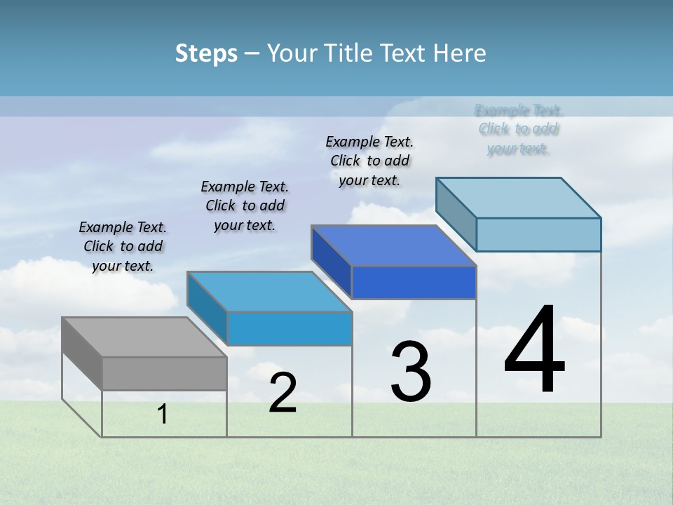 Background Vegetation Grass Land PowerPoint Template