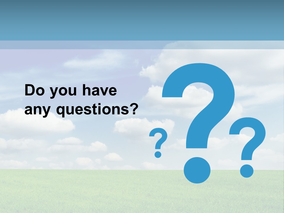 Background Vegetation Grass Land PowerPoint Template