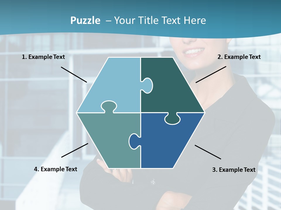 Figure Humor Together PowerPoint Template