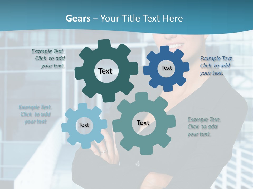 Figure Humor Together PowerPoint Template