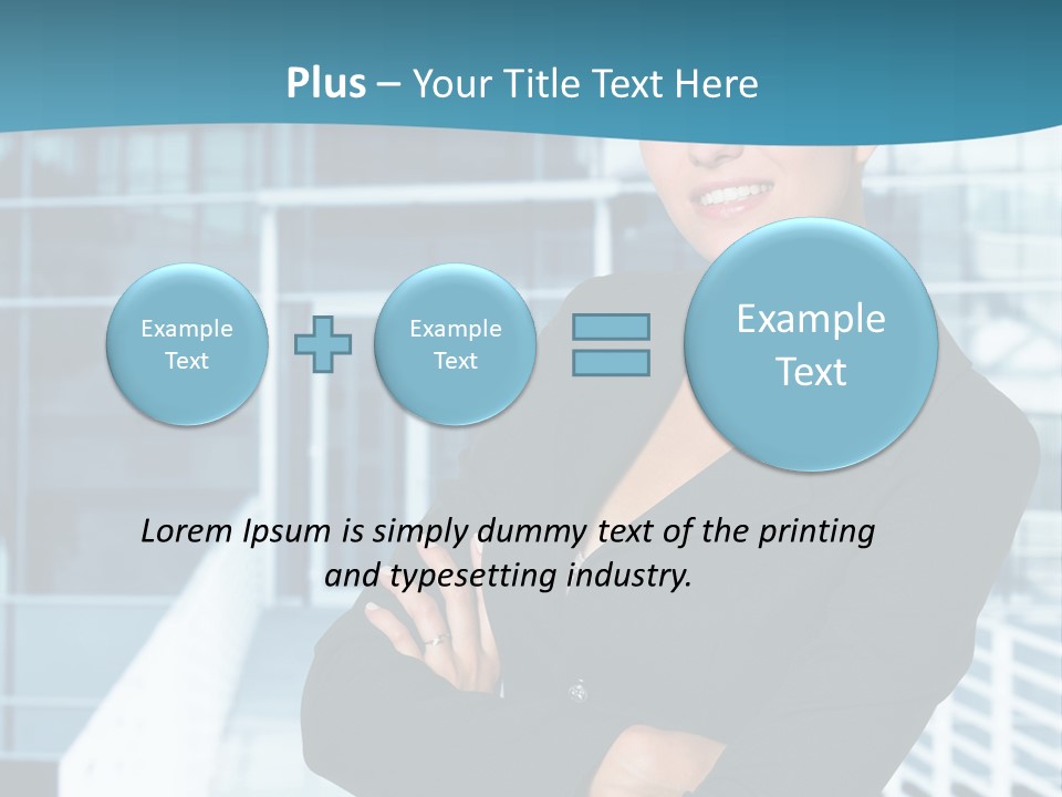 Figure Humor Together PowerPoint Template