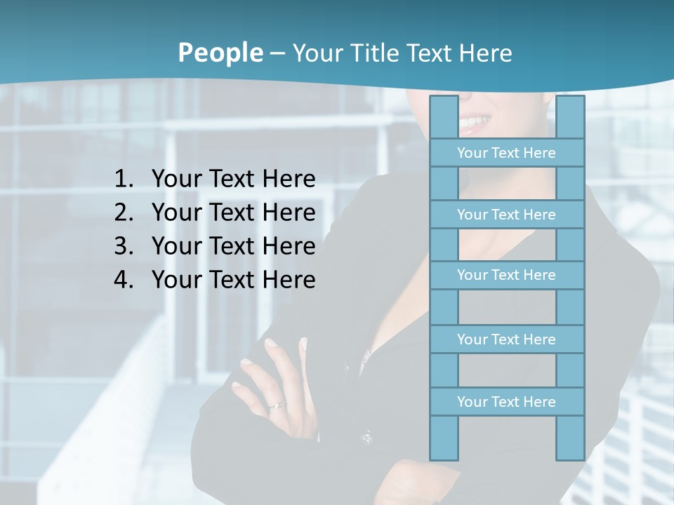 Figure Humor Together PowerPoint Template