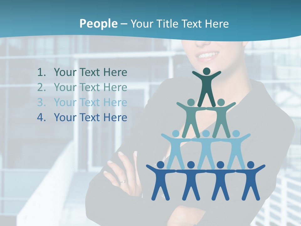 Figure Humor Together PowerPoint Template