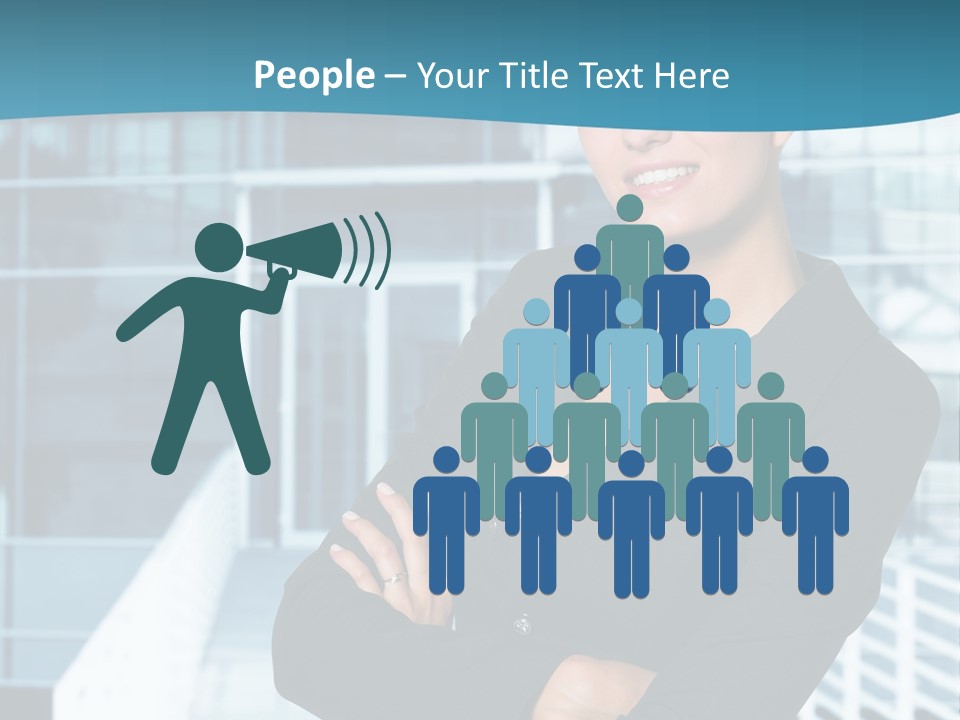 Figure Humor Together PowerPoint Template