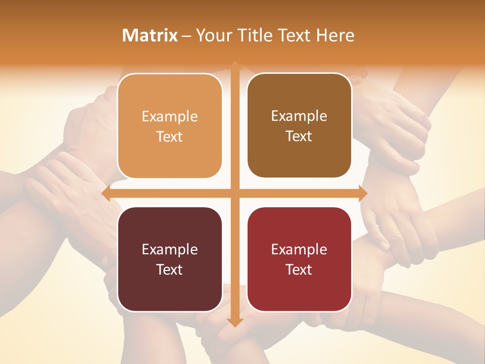 Chain Respect Deal PowerPoint Template