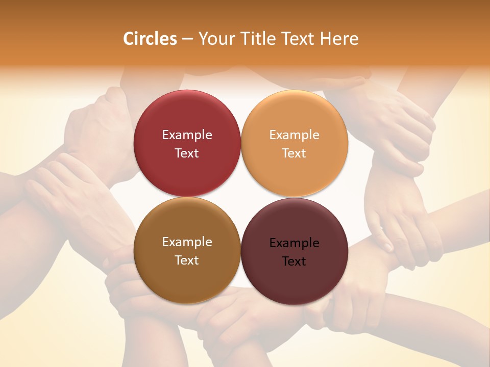 Chain Respect Deal PowerPoint Template