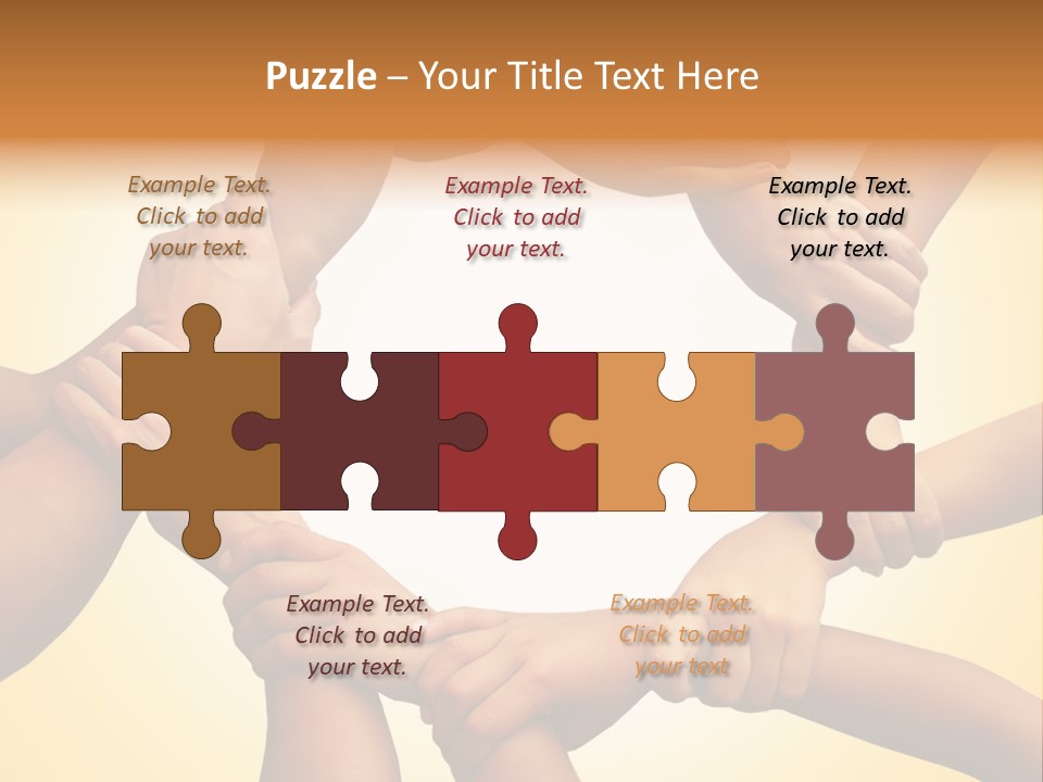 Chain Respect Deal PowerPoint Template