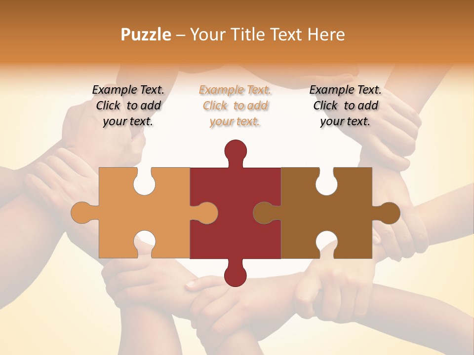 Chain Respect Deal PowerPoint Template