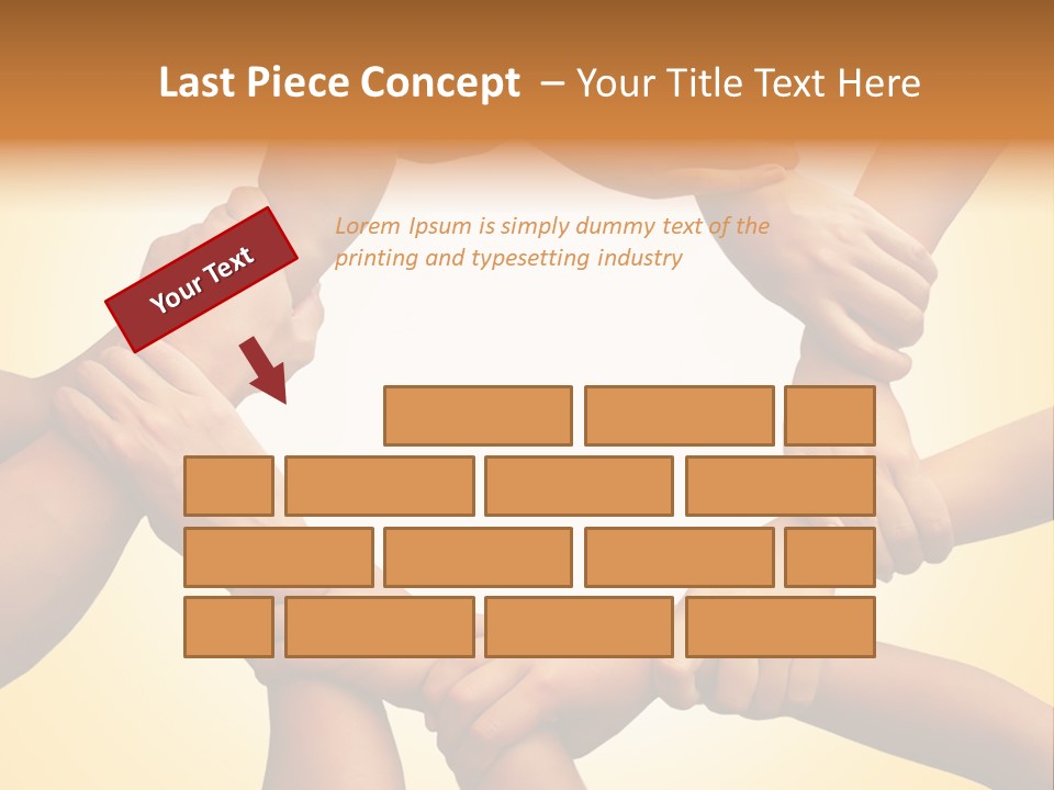 Chain Respect Deal PowerPoint Template