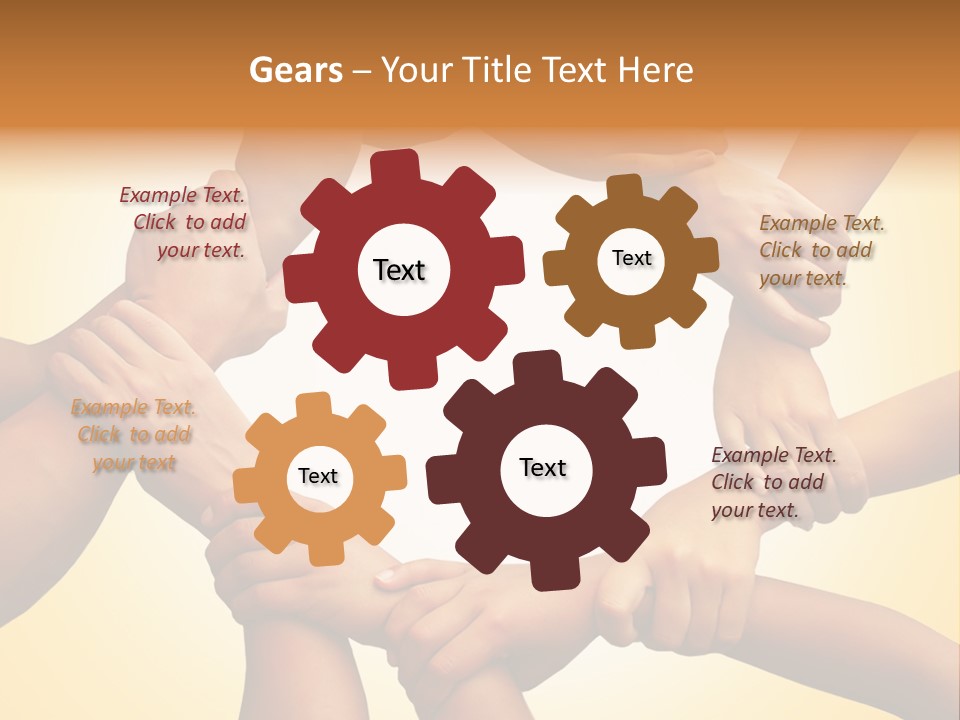 Chain Respect Deal PowerPoint Template