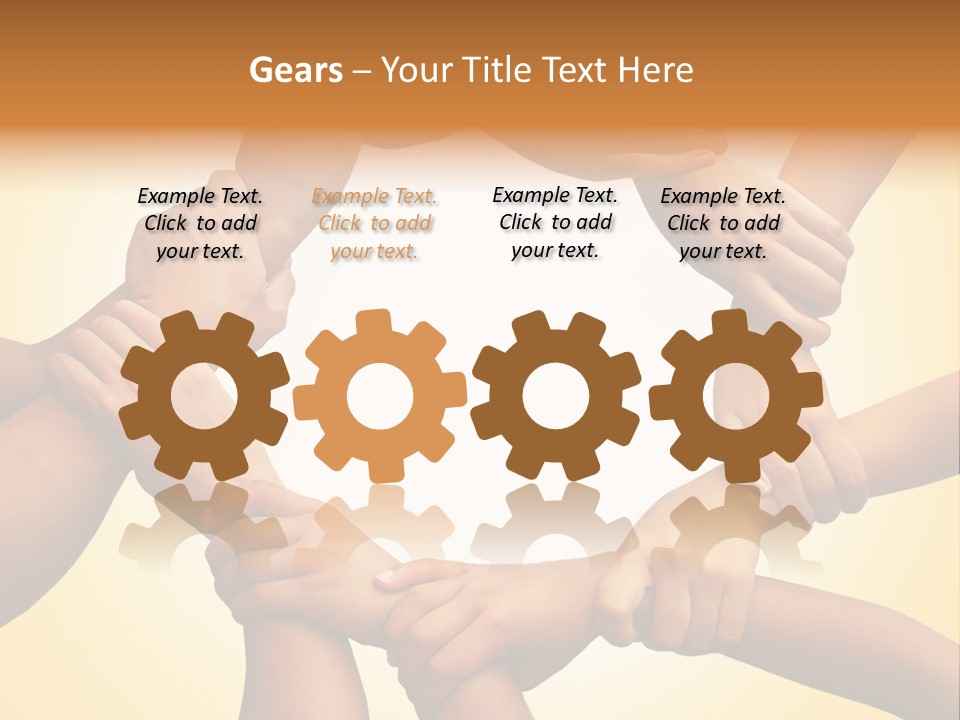 Chain Respect Deal PowerPoint Template
